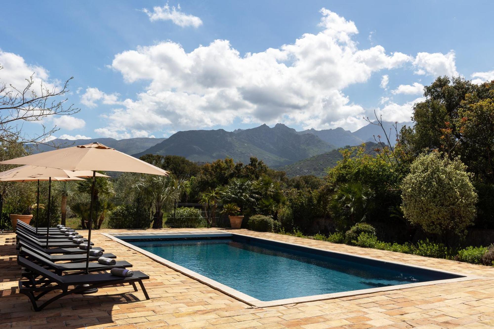 Domaine Du Reginu Hotel Santa-Reparata-di-Balagna ภายนอก รูปภาพ