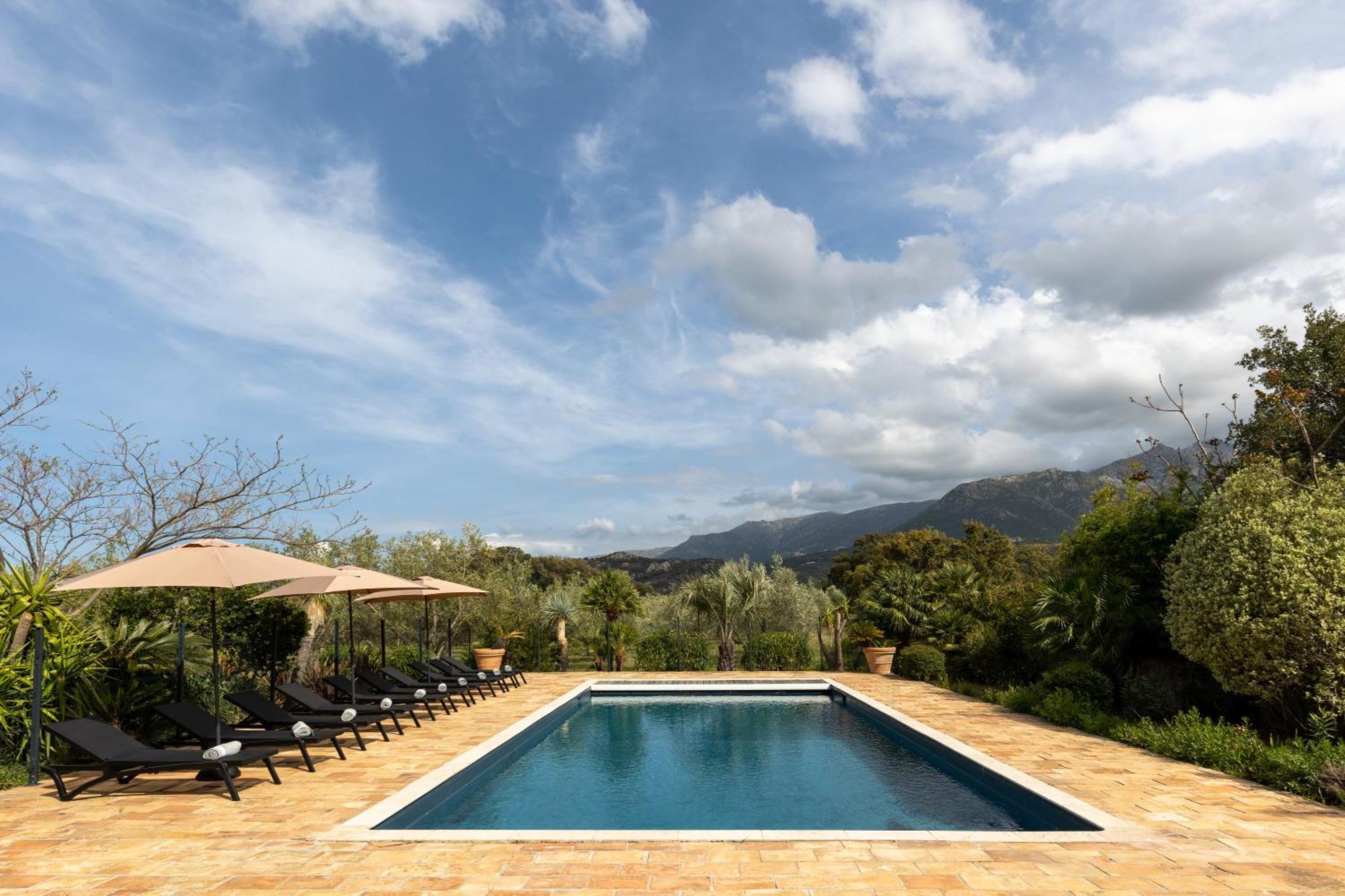 Domaine Du Reginu Hotel Santa-Reparata-di-Balagna ภายนอก รูปภาพ