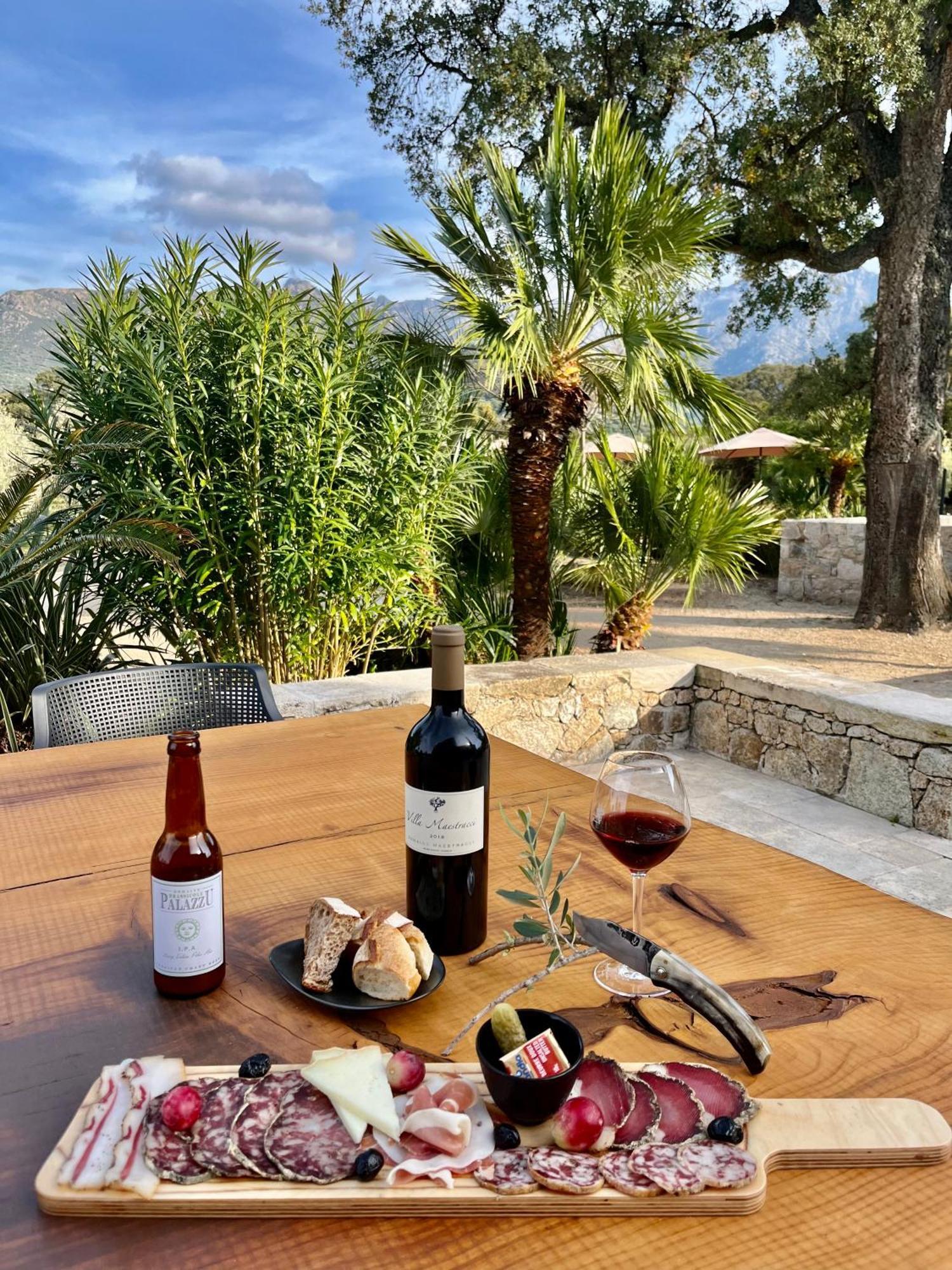 Domaine Du Reginu Hotel Santa-Reparata-di-Balagna ภายนอก รูปภาพ
