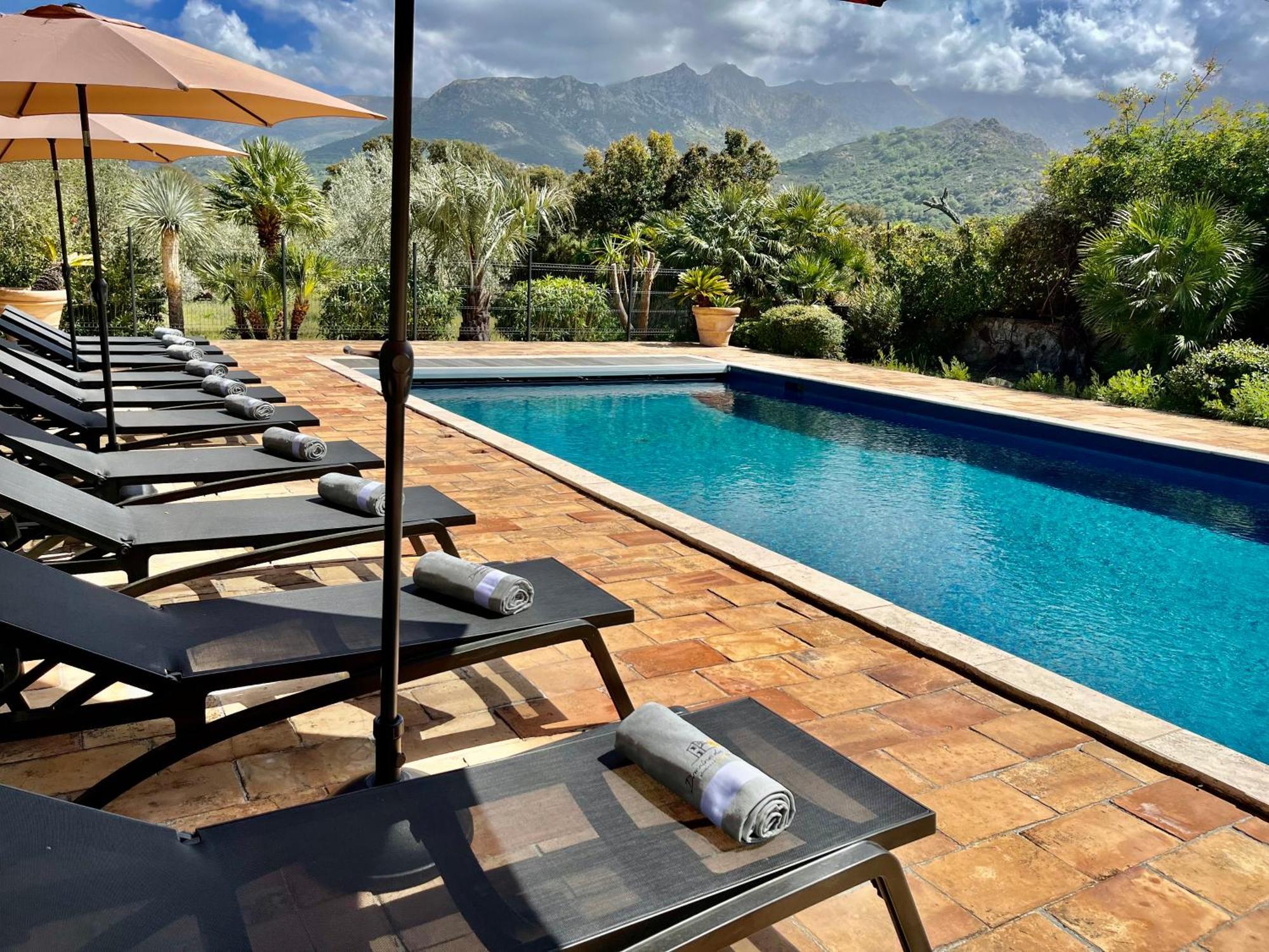 Domaine Du Reginu Hotel Santa-Reparata-di-Balagna ภายนอก รูปภาพ