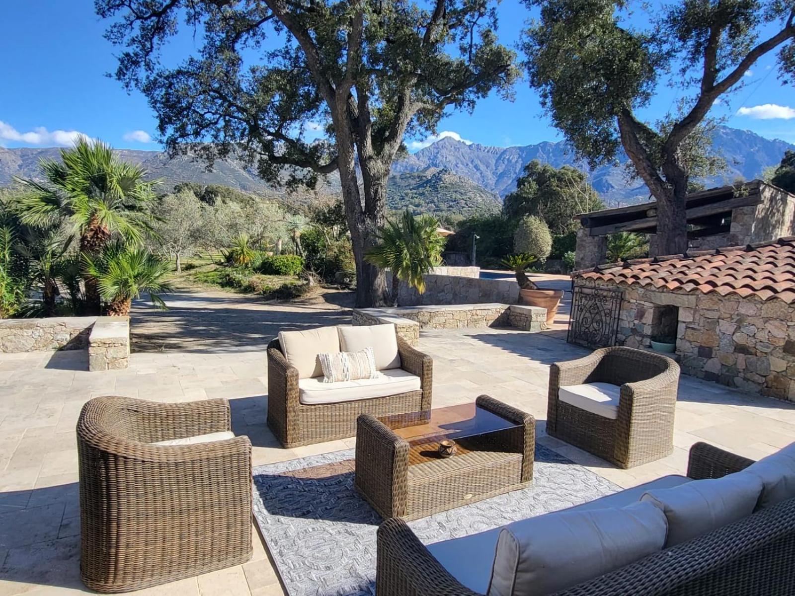 Domaine Du Reginu Hotel Santa-Reparata-di-Balagna ภายนอก รูปภาพ