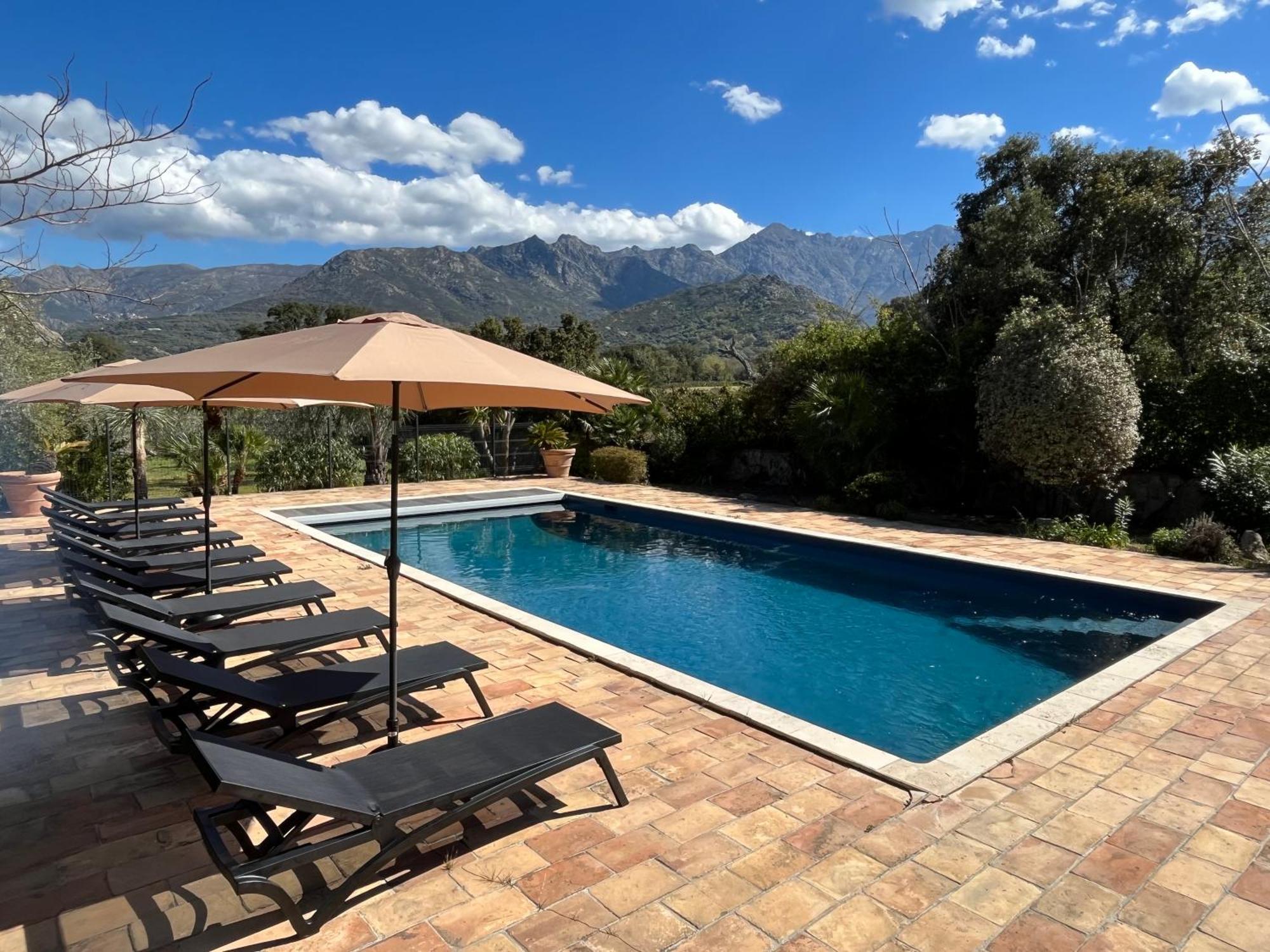 Domaine Du Reginu Hotel Santa-Reparata-di-Balagna ภายนอก รูปภาพ