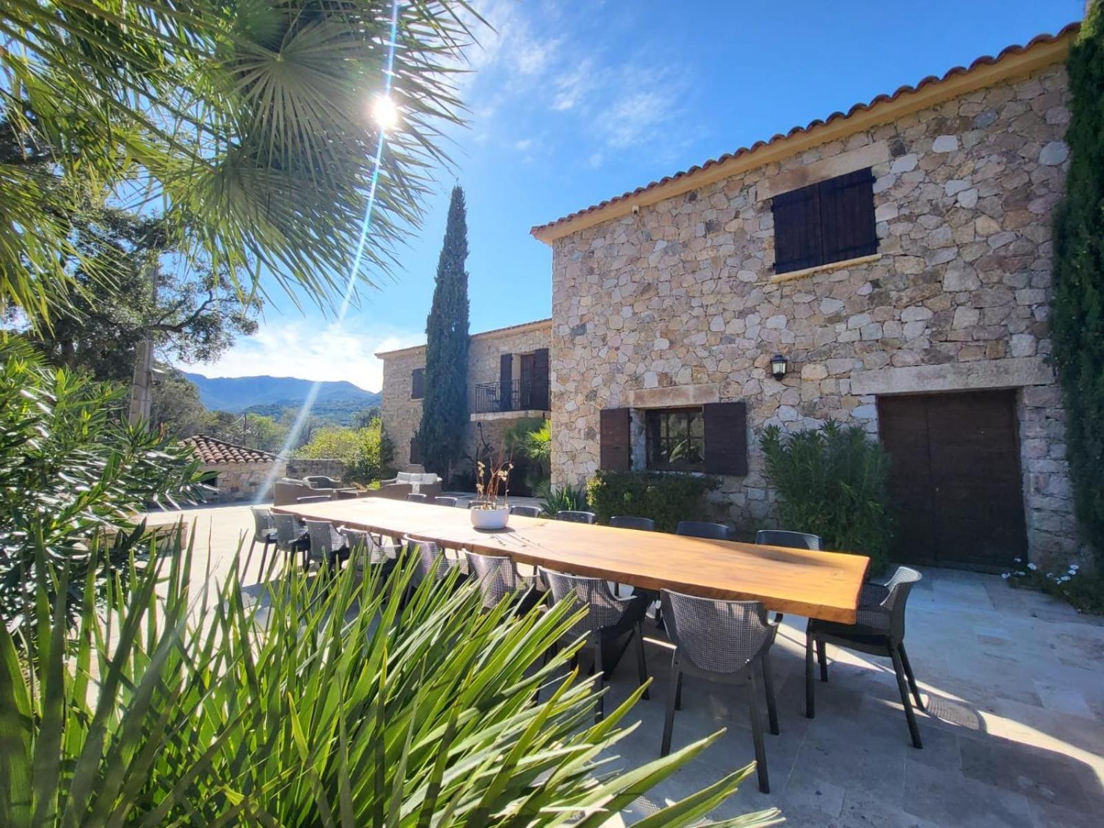 Domaine Du Reginu Hotel Santa-Reparata-di-Balagna ภายนอก รูปภาพ